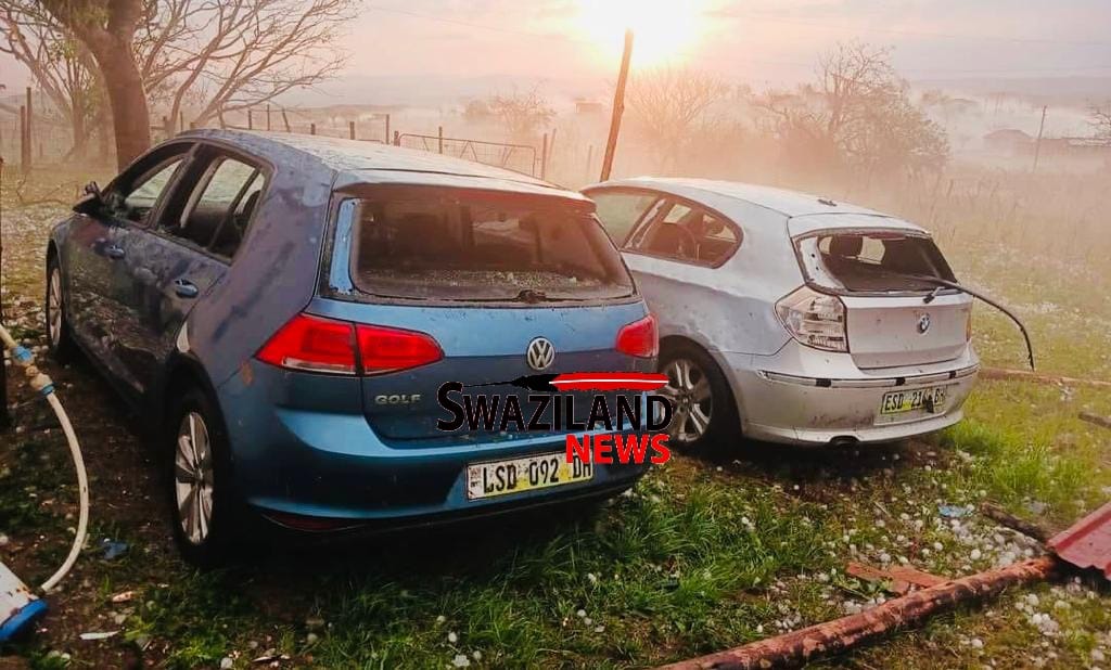 GOVERNMENT SPOKESPERSON ALPHEOUS NXUMALO:Deputy Prime Minister Thulisile Dladla,Disaster Management Agency and Baphalali to assess hailstorm damage.