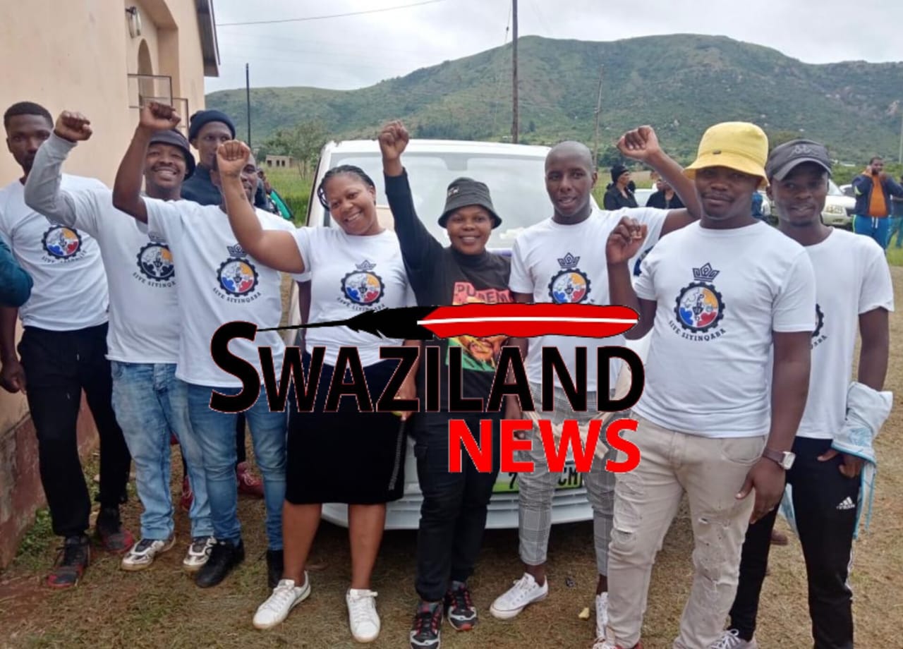 Sive Siyinqaba Movement joins other pro-democracy groups at assassinated activist Muzi Mmema memorial service.