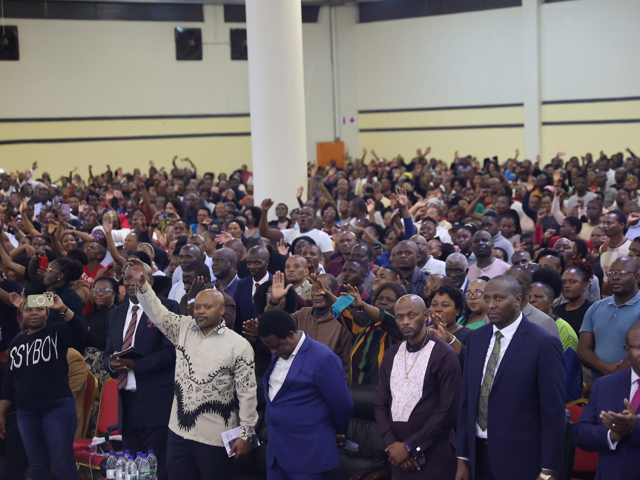 Eswatini Prime Minister Russell Mmiso Dlamini graces Voice of the Church(VOC) Annual National Prayer.