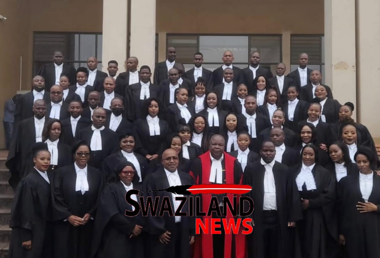 Chief Justice Bheki Maphalala welcomes fifty-seven(57)new lawyers.