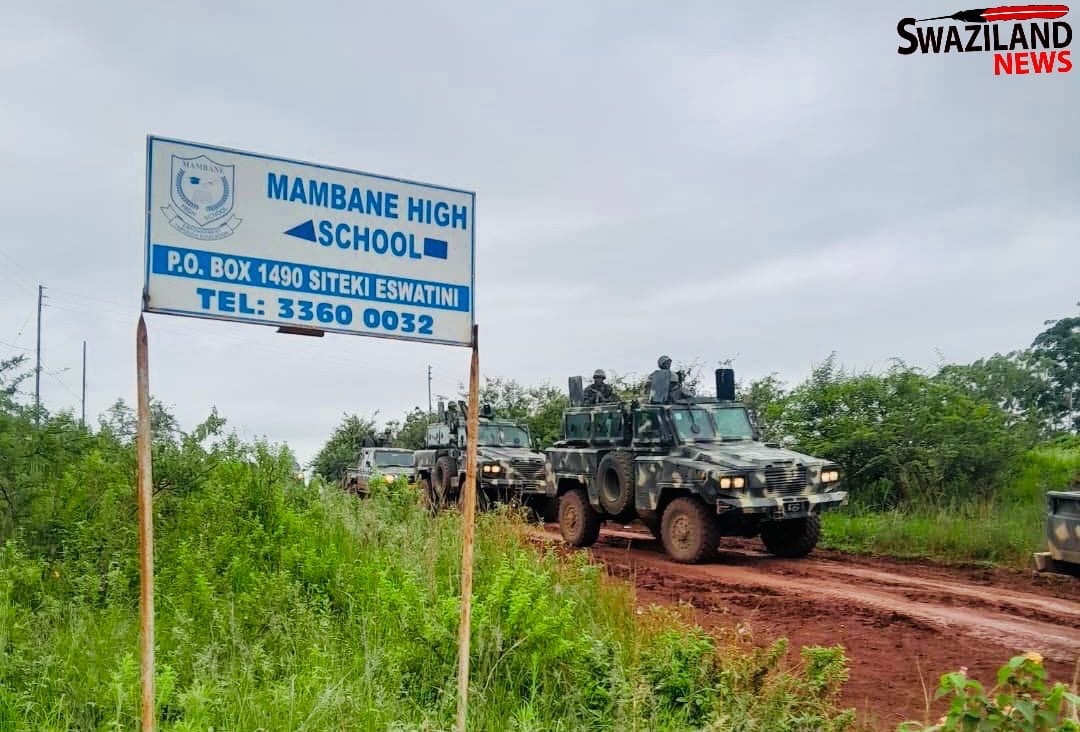 Eswatini Army strengths security along boarder-line amid Mozambique political unrest,Prime Minister Russell Mmiso Dlamini says country experiencing influx of refugees.