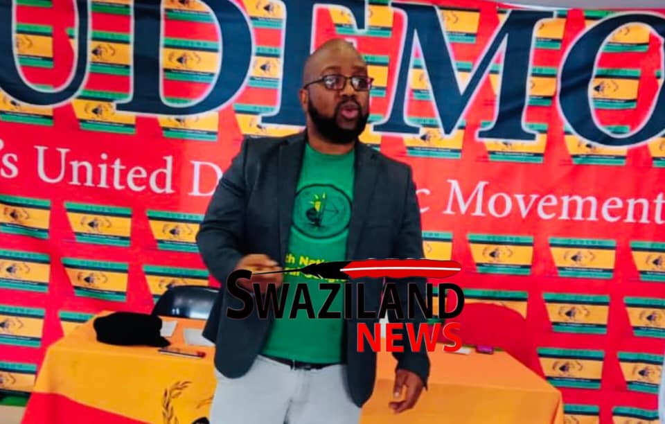 PUDEMO DEPUTY PRESIDENT WANDILE DLUDLU: We are the only political organization that is consistent in fighting Mswati’s dictatorship regime.