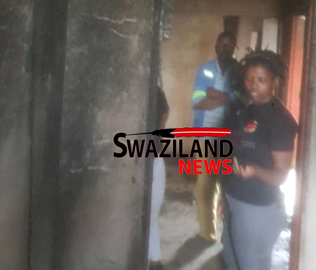 State agents burn late PUDEMO President Mario Masuku’s home.