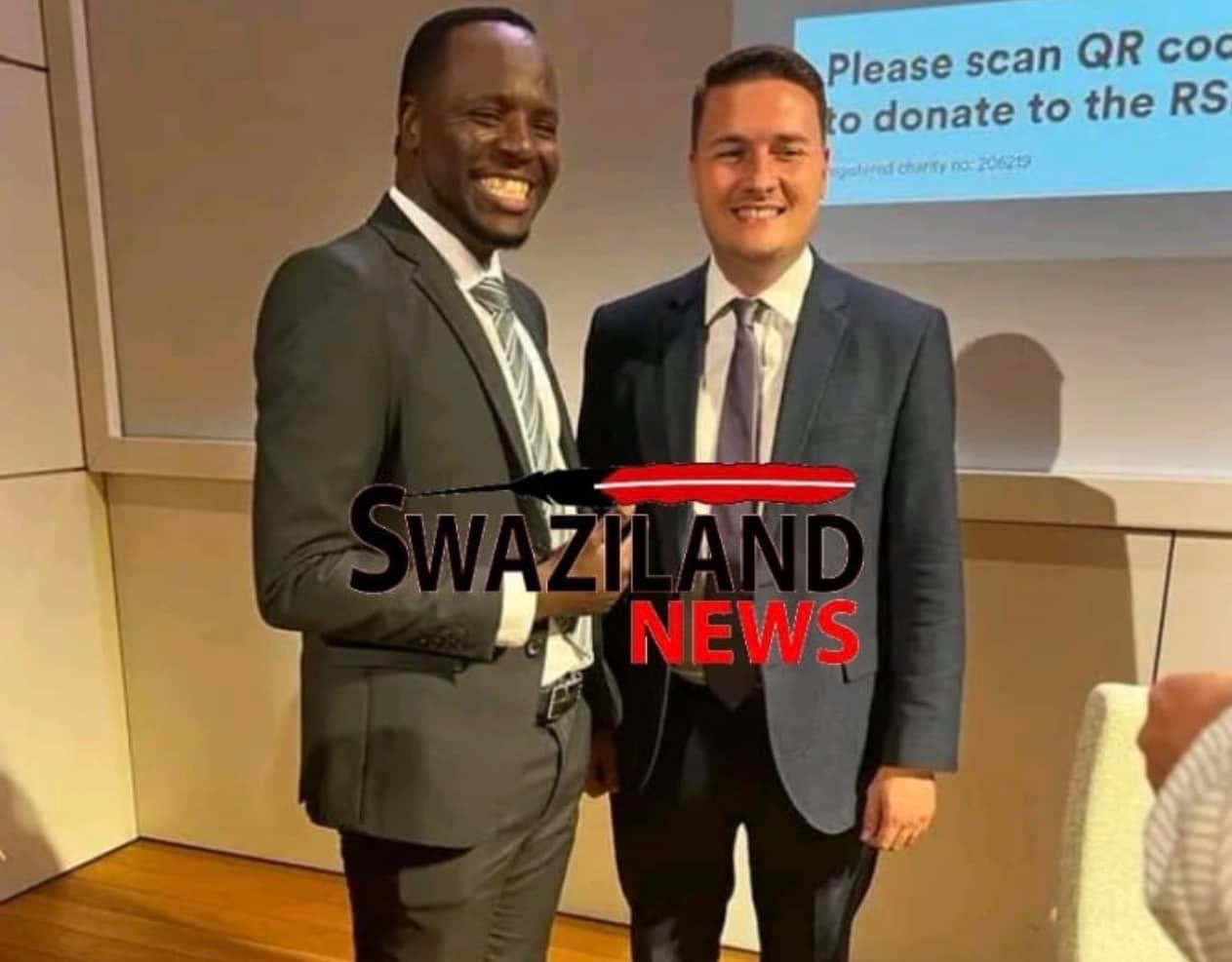 GOVERNMENT SPOKESPERSON: We are investigating how SWALIMO President Magawugawu travelled to London.