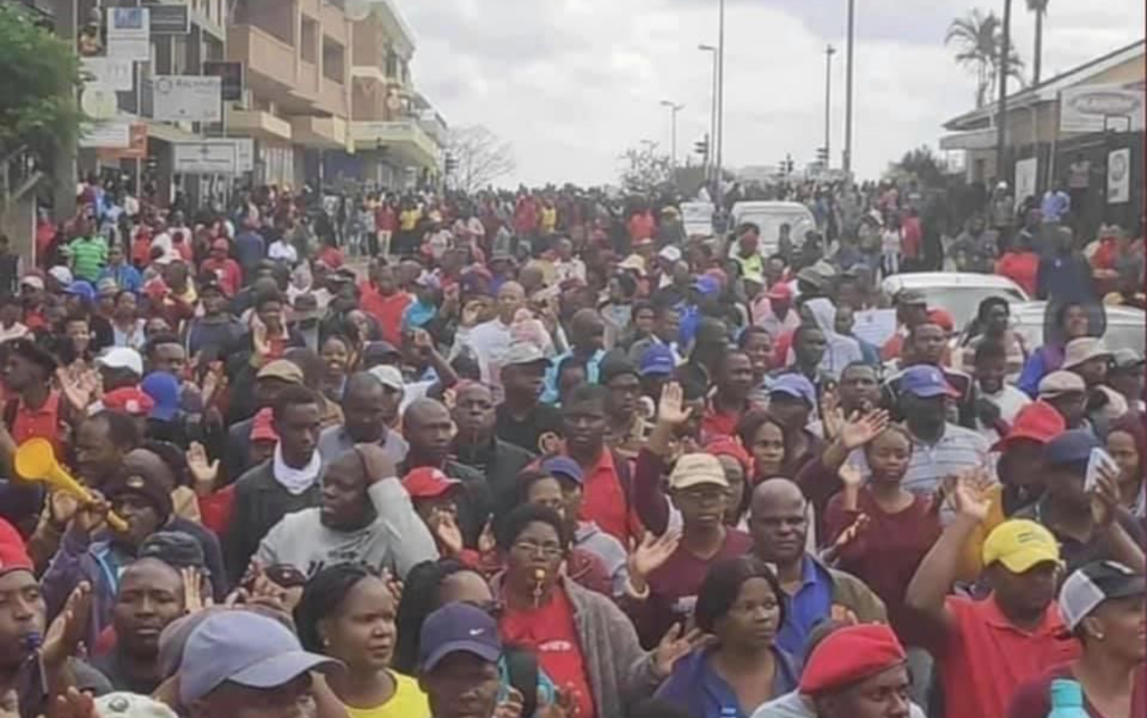 Mswati’s Government divides civil servants, some members of trade unions not fully paid.