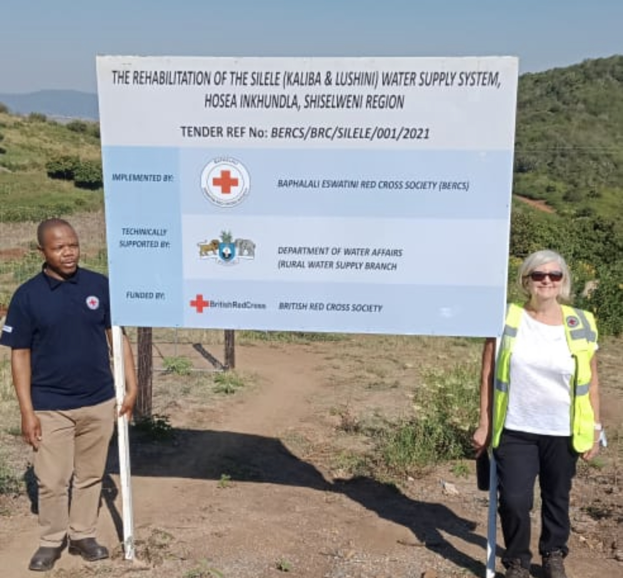 Red Cross rehabilitates Water Project worth R2.7million, to benefit about 2000 Hosea families. 