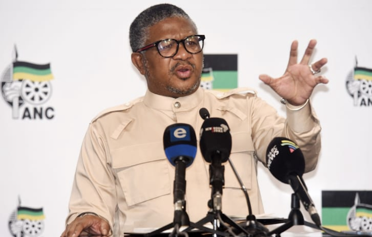 ANC SECRETARY GENERAL FIKILE MBALULA AFTER ATTACKS BY ESWATINI GOVERNMENT SPOKESPERSON:We stand by the people of eSwatini on their call for democracy.