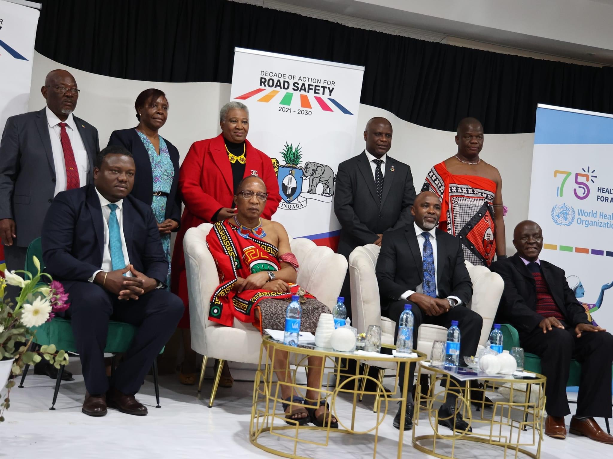 Prime Minister Cleopas Sipho Dlamini launches first National Road Safety Strategy.