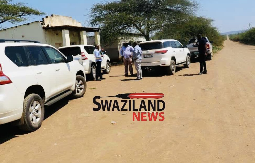 Public Works Minister Chief Ndlaluhlaza Ndwandwe tours Sithobelweni-Siphofaneni damaged road, seeks funding for upgrade.