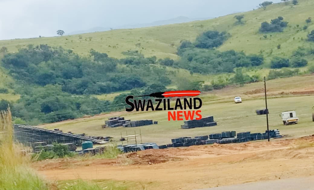 King's birthday preparations begin at Mankayane Sports Ground.