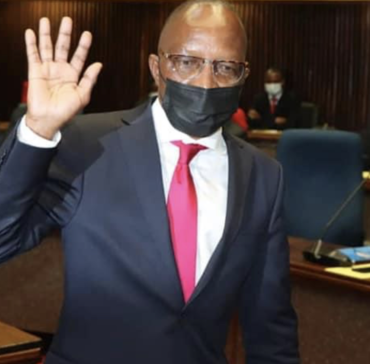 MP Bacede accuses King of violating Constitution as PM Cleopas Dlamini sworn in.