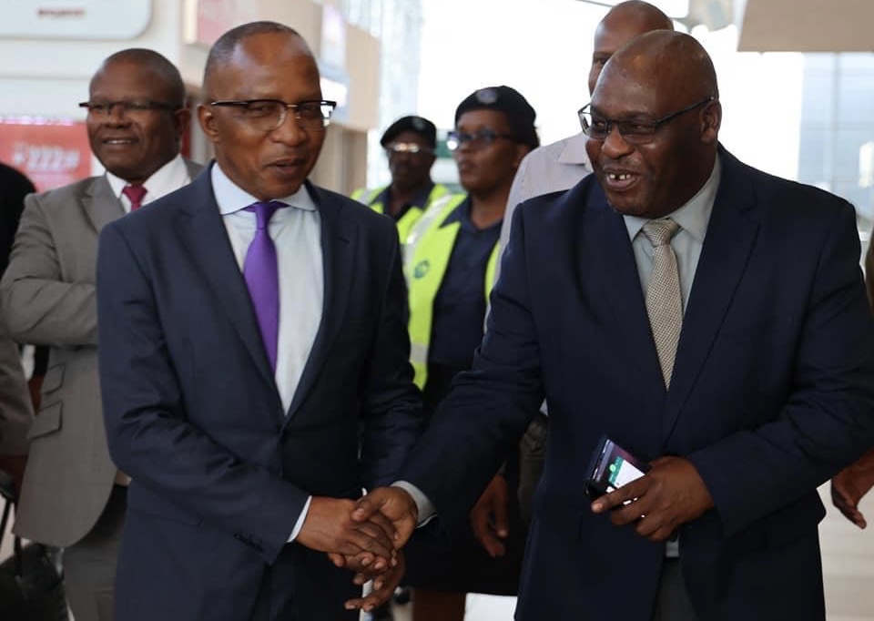 Prime Minister Cleopas Dlamini praises police for arresting alleged Solidarity Forces Commander Thabo Kunene.