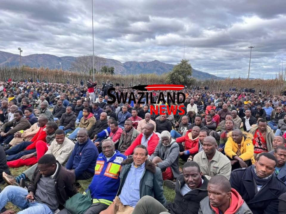 Close to 10000 attend Sibaya, King Mswati to address the Nation.