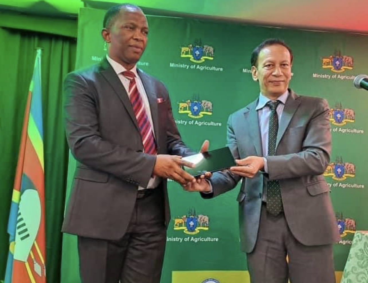 World Food Programme(WFP)donates R330,000.00 gadgets to eSwatini Government to enhance Agriculture Integrated Information System(AIIS).