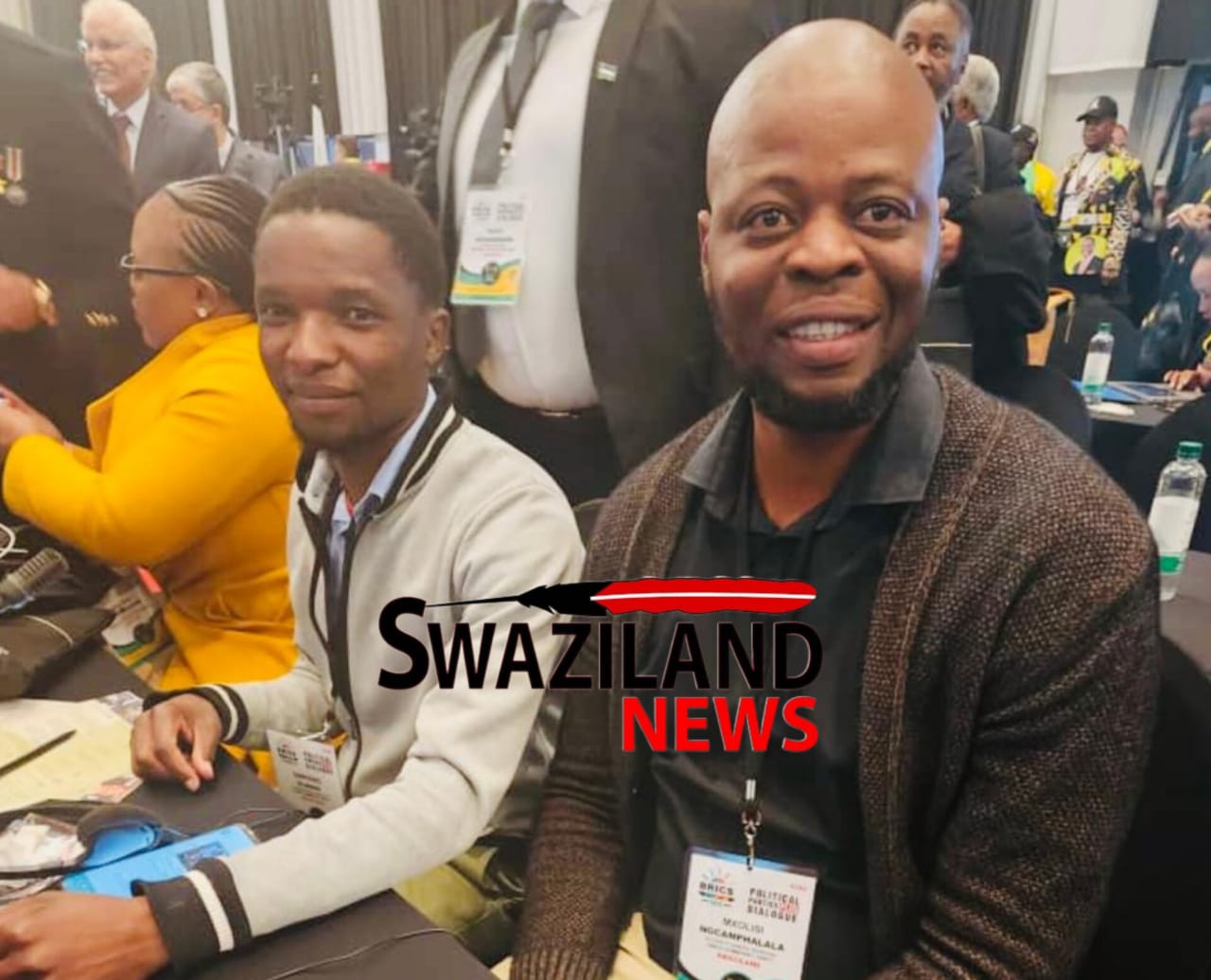 Communist Party of Swaziland(CPS) leaders at the BRICS Political Parties Dialogue.
