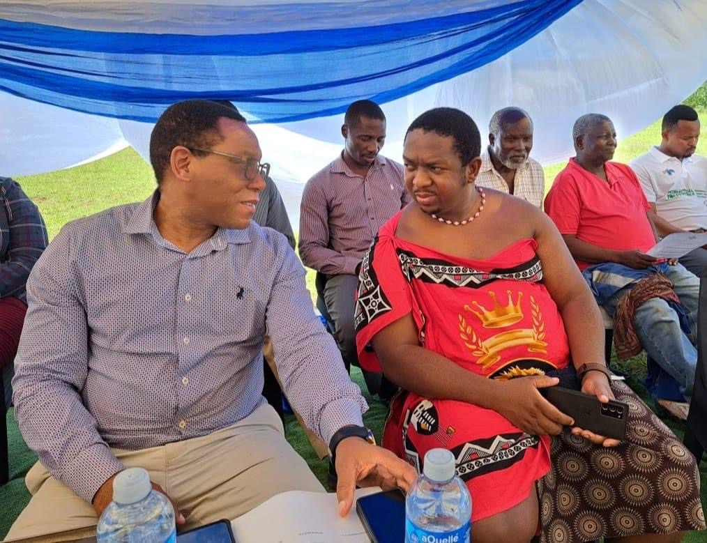 Acting Prime Minister officially launched R4million water project for MP Phila Buthelezi’s Constituency.