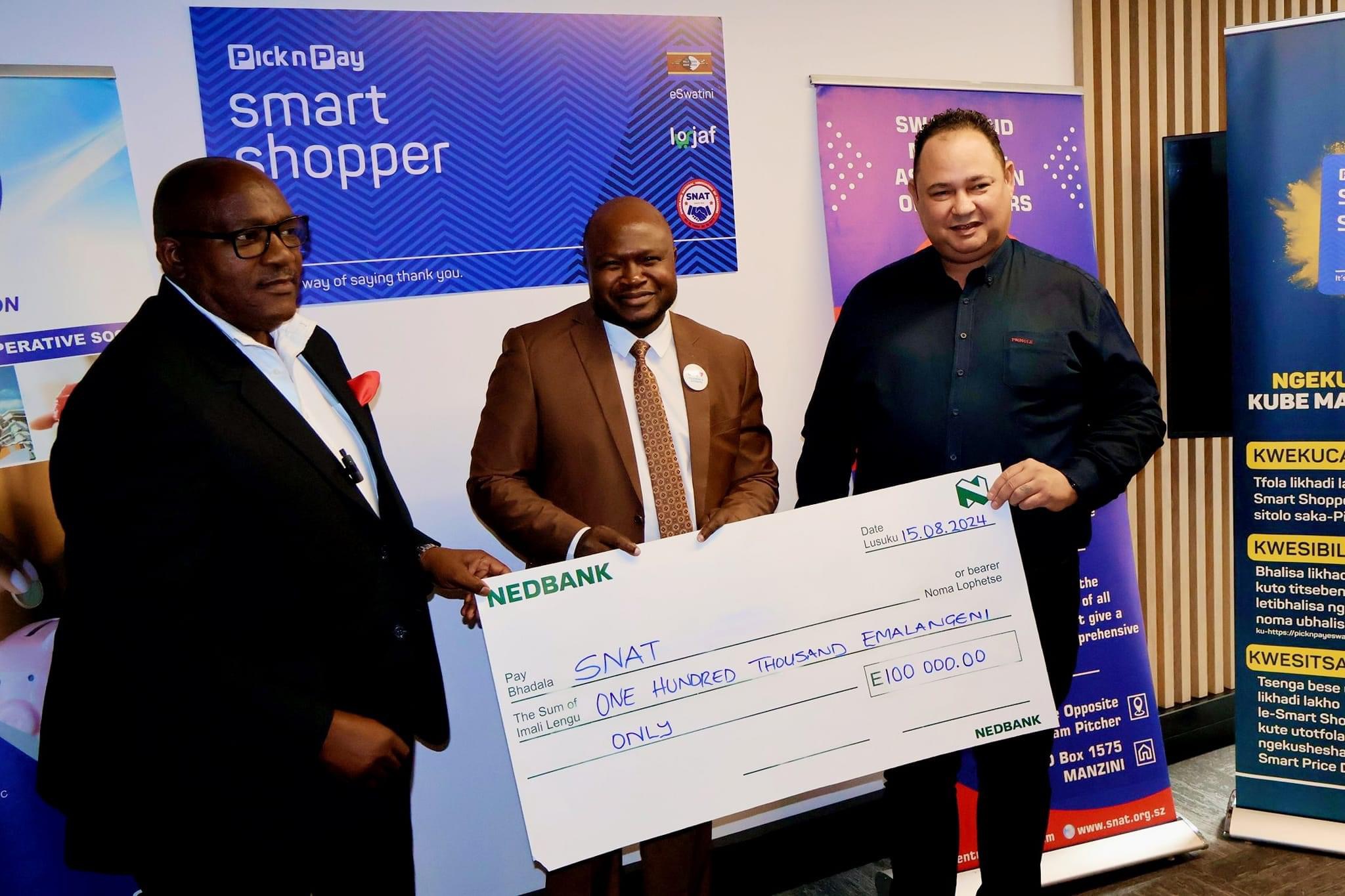 Pick&Pay Lojaf Eswatini sponsors Southern African Teachers Organization(SATO) Games with R100,000.00.