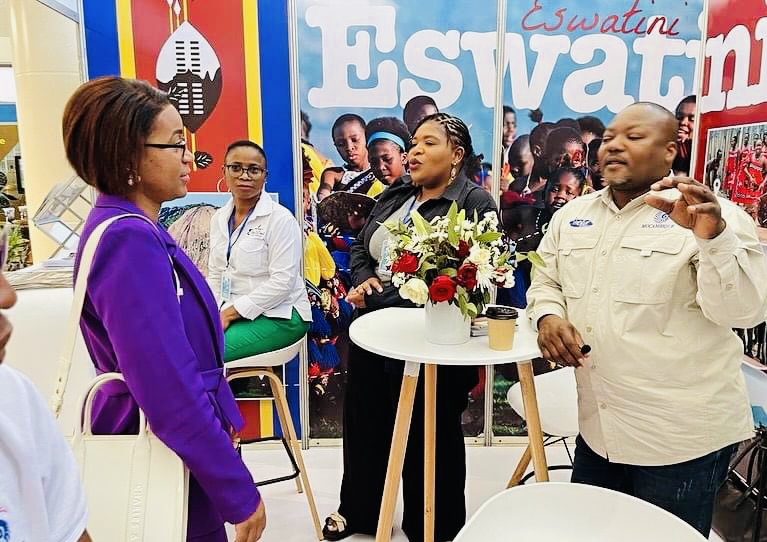 Eswatini Tourism Authority(ETA) wins best International Stand Award at Mozambique Fikani Tourism Expo.