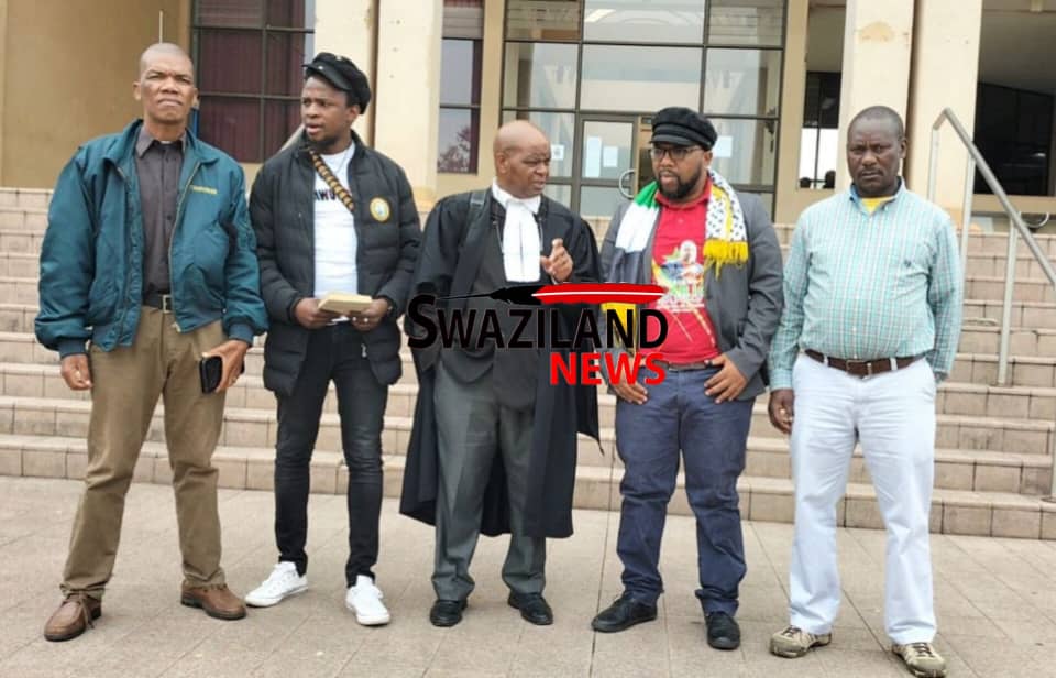 Alleged Solidarity Forces members Simanga Sgwili Vilakati and Thandokuhle Dlamini terrorism case postponed to November 2023.