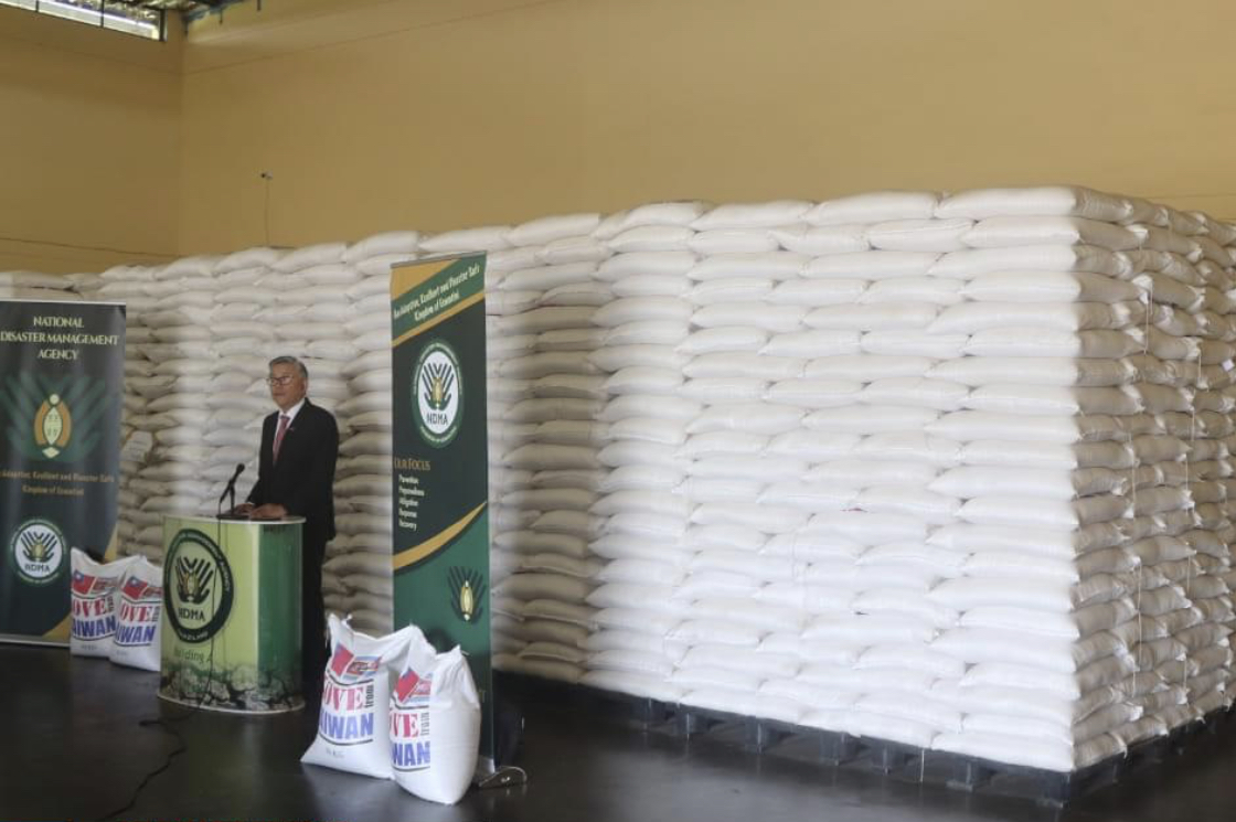  Taiwan donates rice worth R6million to eSwatini.