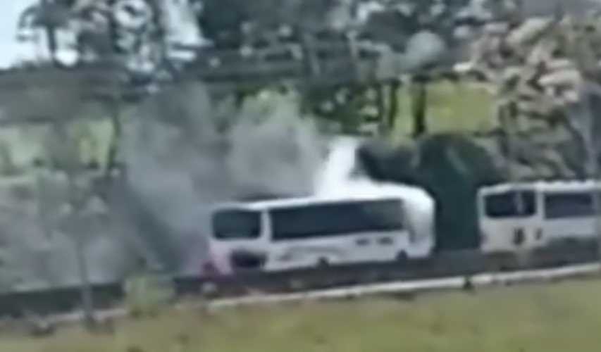 “It’s not true that police attacked workers and threw teargas inside a bus”, Labour Minister Phila Buthelezi tells International Labour Organization(ILO).
