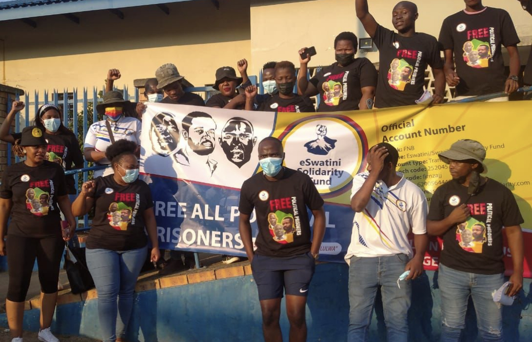 Members of Eswatini Solidarity Fund shot by Manzini police for reporting an assault case.