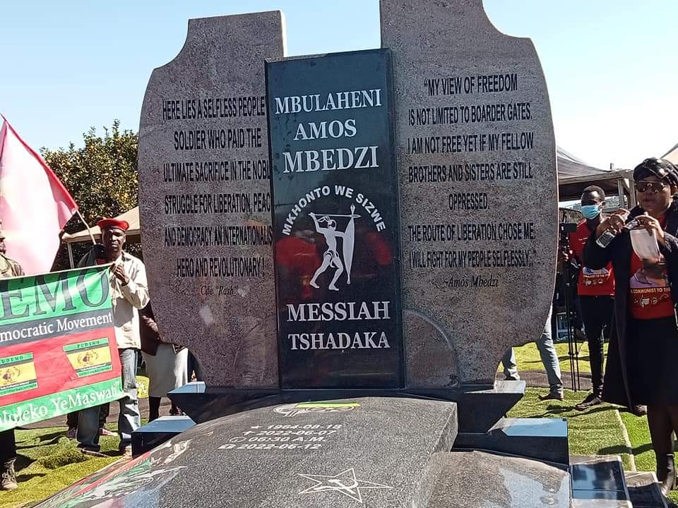   AMOS MBEDZI: Freedom not limited to border gates.