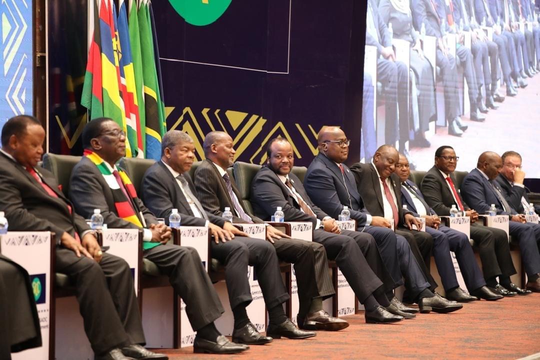 SADC removes eSwatini from Troika agenda, King Mswati says peace has been restored.