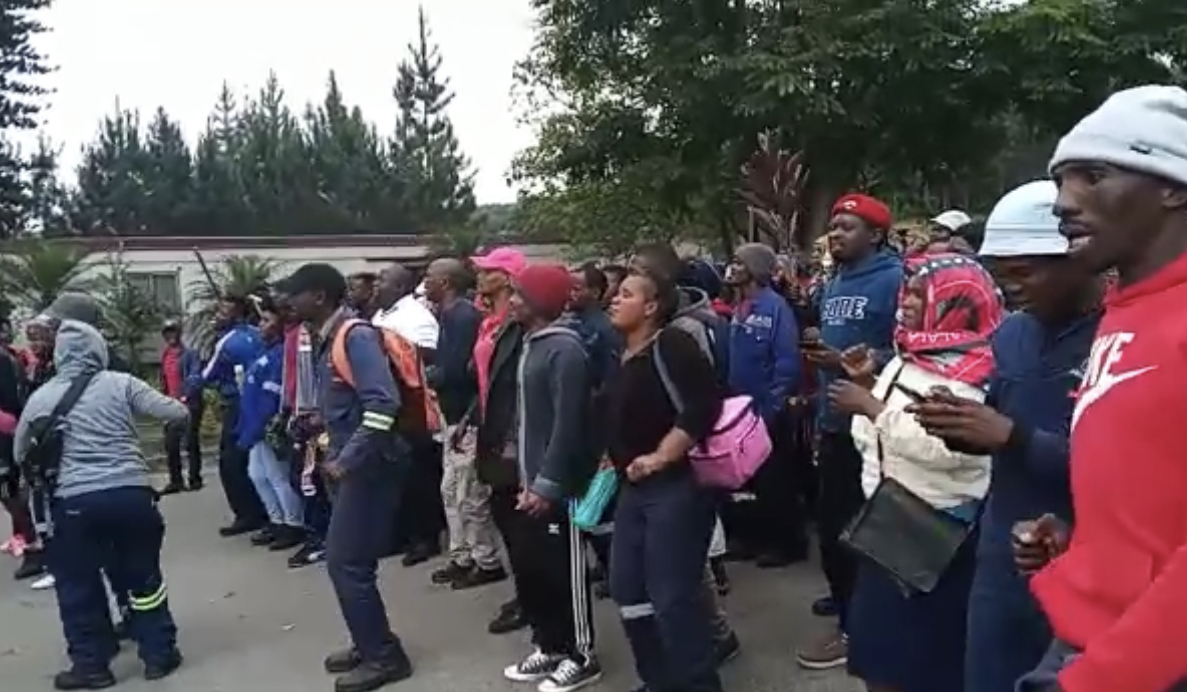 Court orders police to disperse any illegal gathering at Montigny Investments.