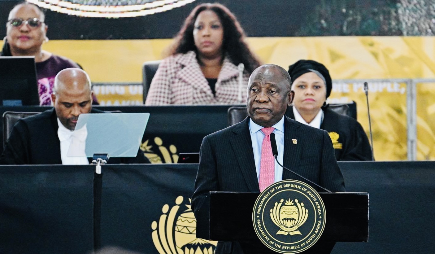 South African President Cyril Ramaphosa urges EFF leader Julius Malema to play the ‘ball’ instead of attacking him personally.