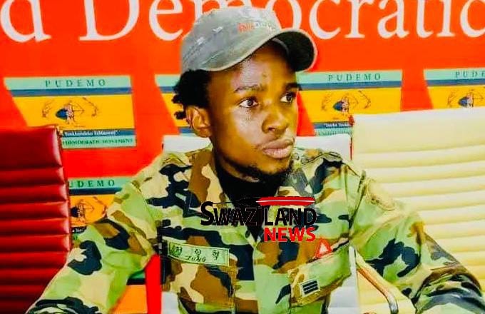 PRO-DEMOCRACY MPS SENTENCING:Eswatini main political party PUDEMO Youth League President Sakhile Nxumalo abducted by Mswati’s outside High Court.