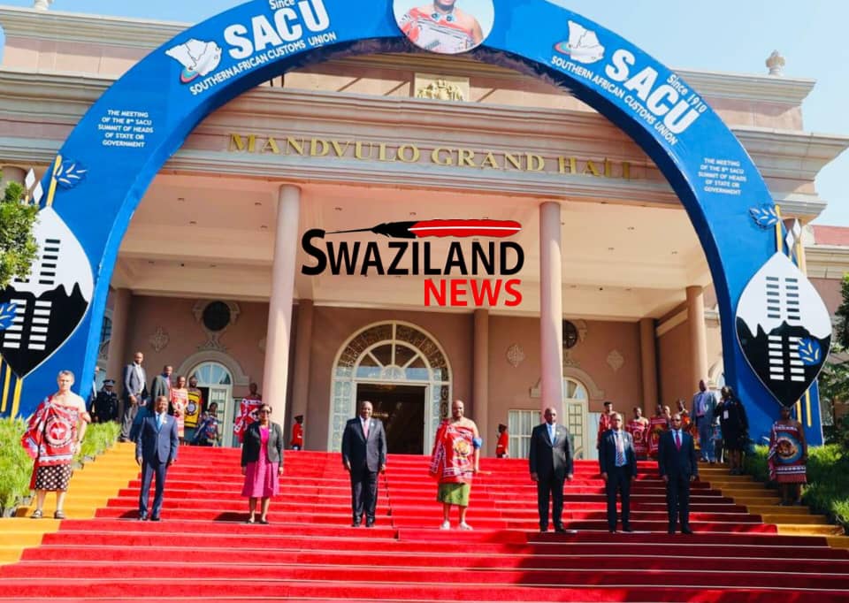 SACU CHAIRPERSON KING MSWATI ADDRESSES HEADS STATE DURING SUMMIT:We must implement our strategic plan amid global economic instability.