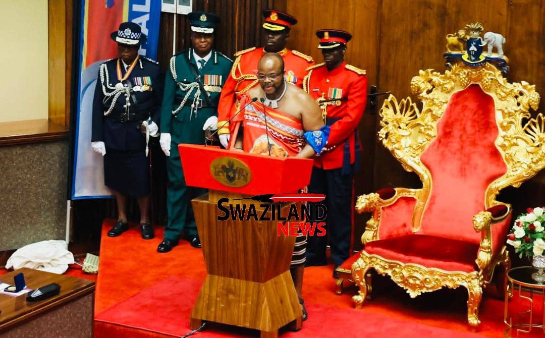 King Mswati says, “No Liswati should die as result of non-availability of drugs in hospitals”.