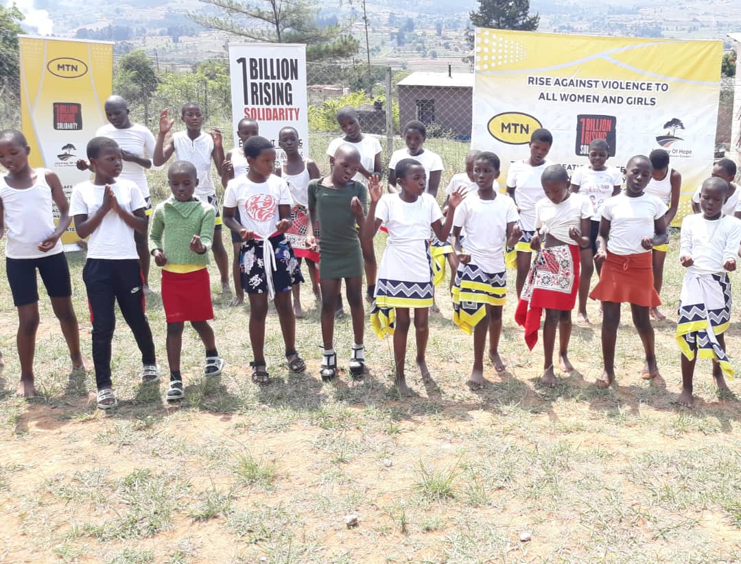 MTN FOUNDATION SUPPORT:One Billion Rising commemorates International Day of the Girl Child.