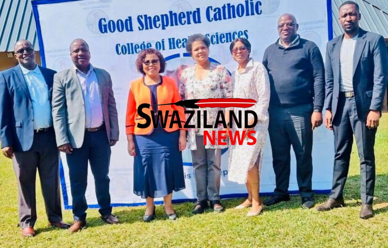 Health Minister Lizzie Nkosi announces new Good Shepherd Hospital Governing Board, chaired by Dr Khosi Mthethwa.