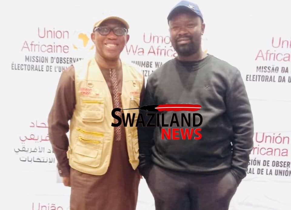 “We are here to observe elections not to influence regime-change”, African Union(AU) Observer Mission Commissioner tells Swaziland News journalist Colani Maseko.
