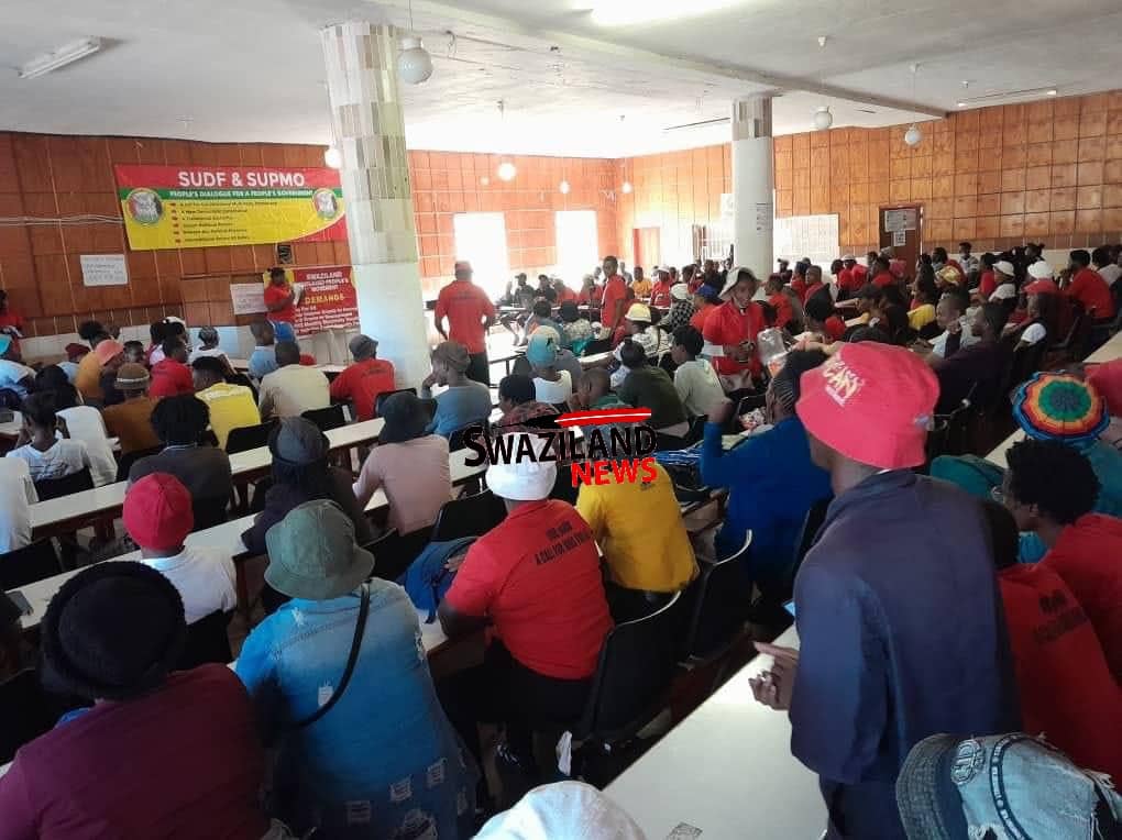 UNEMPLOYED PEOPLE’S MOVEMENT CHAIRMAN LUCKY DLAMINI:Over 600 000 emaSwati struggling without jobs,Government and stakeholders must address crisis.