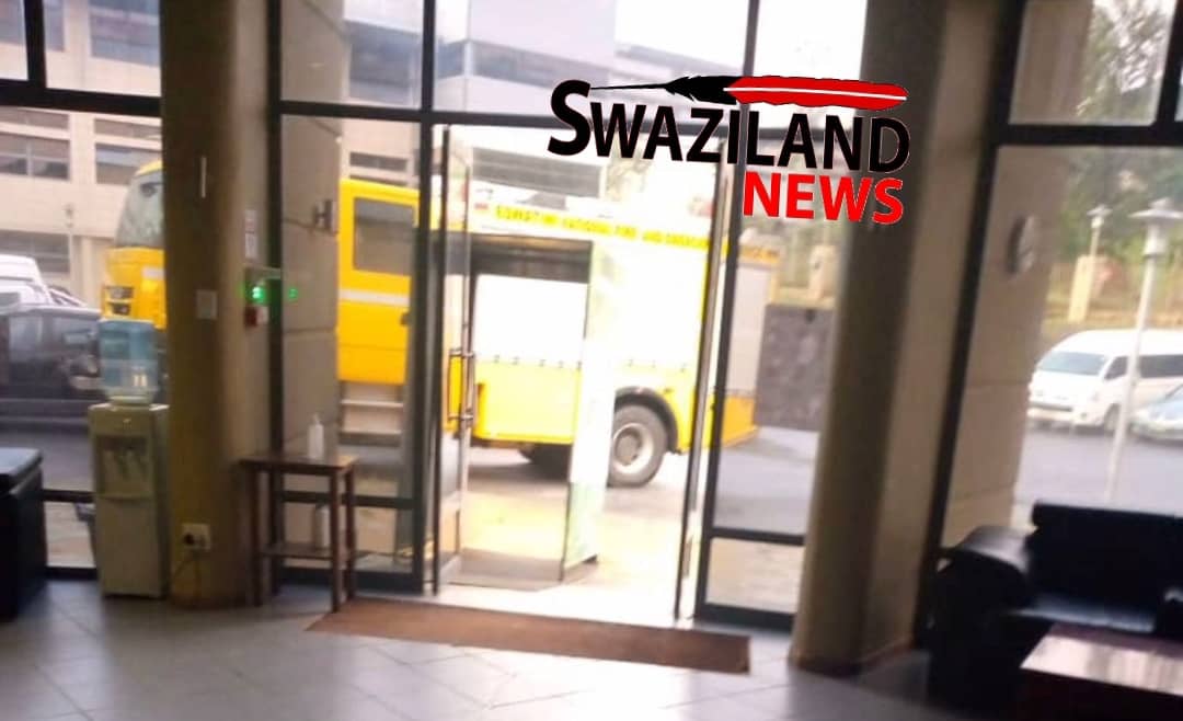 State owned radio employees attempted to burn studios, building. 