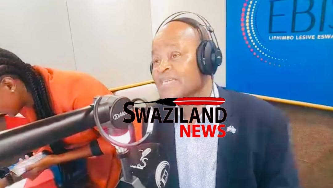 WORLD RADIO DAY:King’s Spokesperson Percy Simelane, MP Marwick Khumalo and others broadcasting on State owned radio.