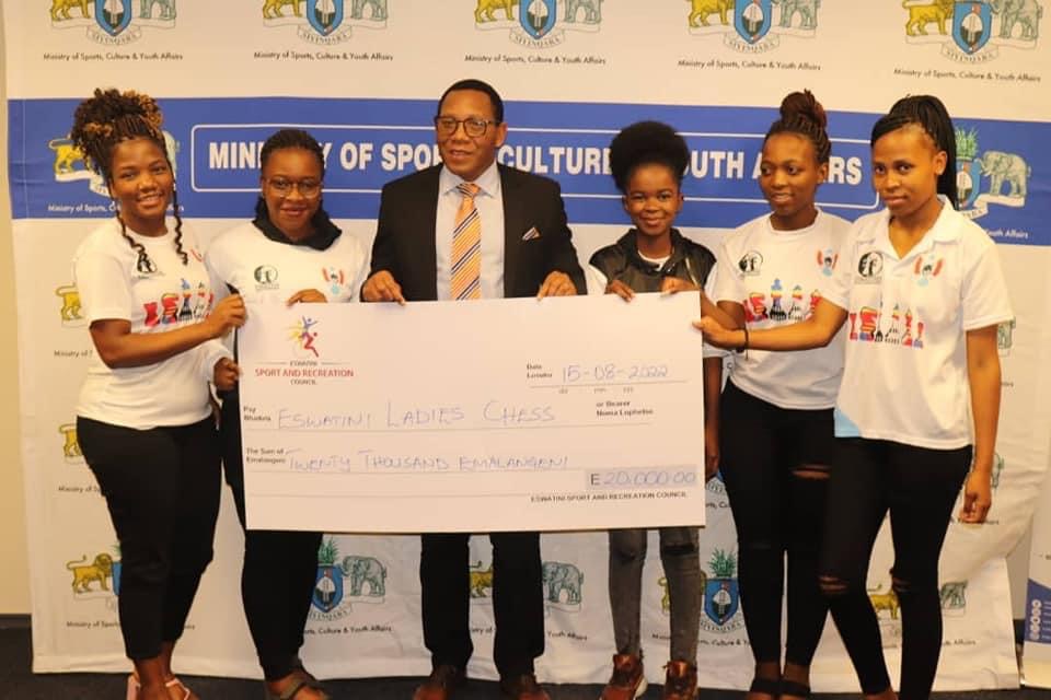 Mswati’s Government donates only R20,000.00 to Team Eswatini Women that participated in Chess Olympiad.