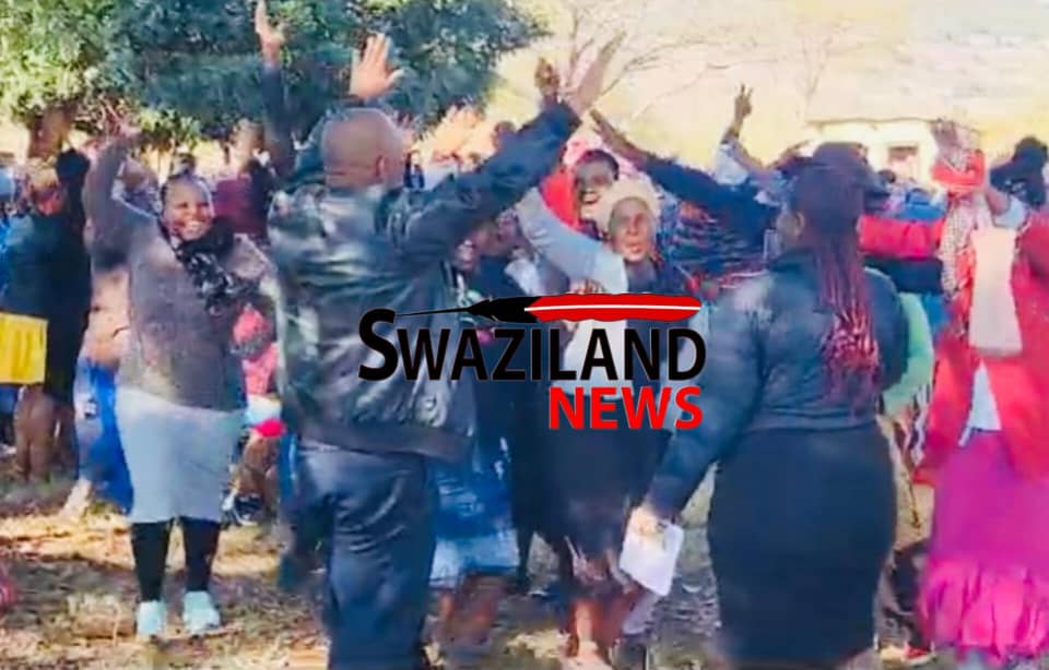 Former Ndzingeni MP Lutfo Dlamini nominated again, supporters celebrate at Nkamanzi Chiefdom.