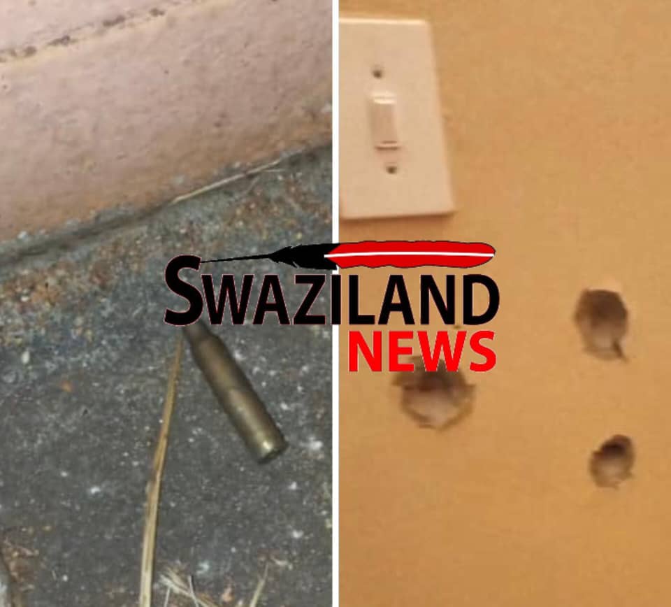 PUDEMO Women’s League President Xolile Dlamini-Malinga attacked by State agents at night,28 bullets fired.