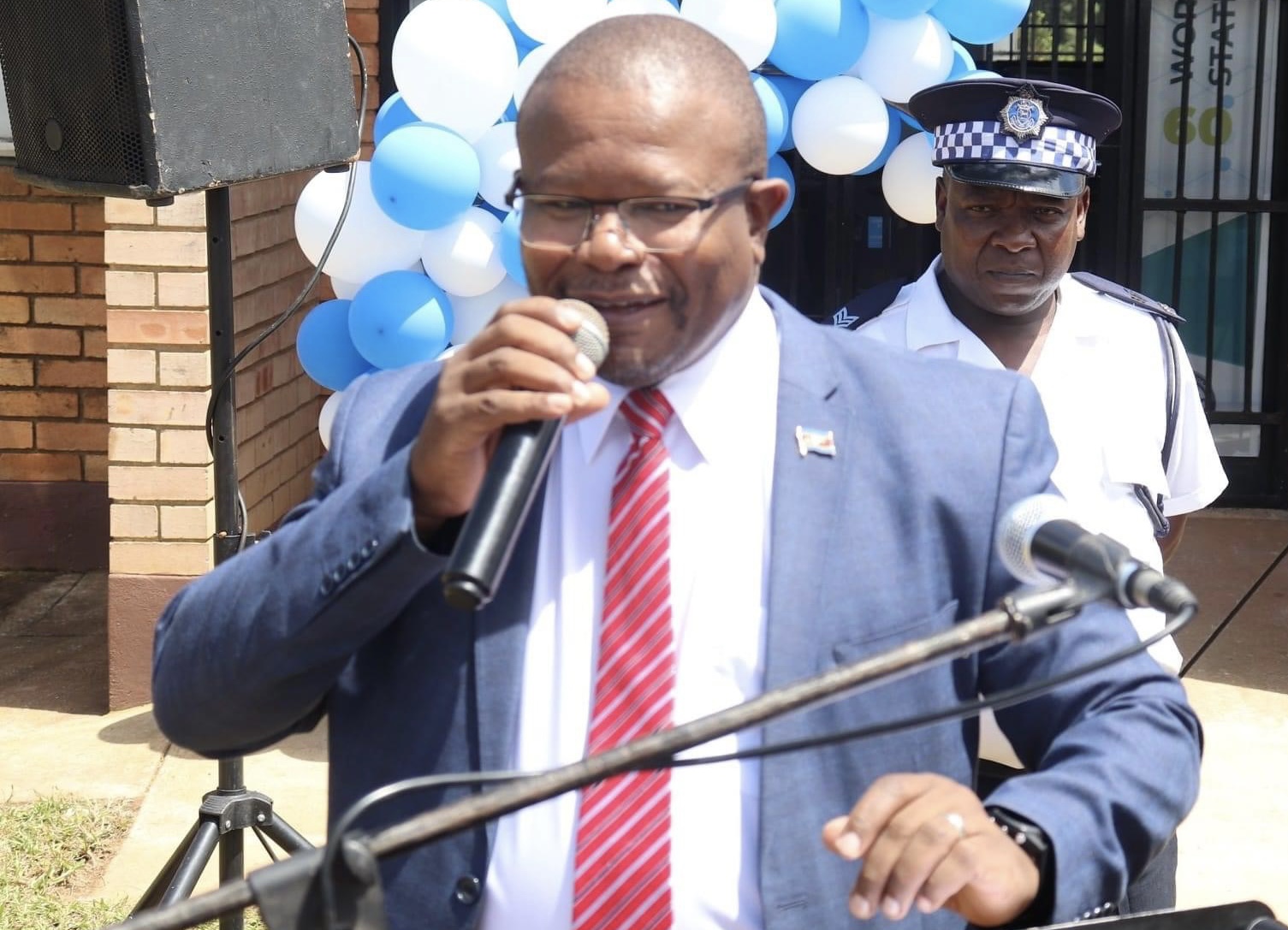  MP MARWICK KHUMALO:Commerce Minister Mancoba Khumalo a hard worker.