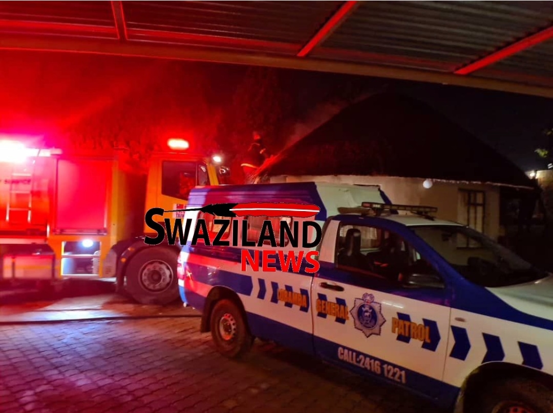 MSWATI’S ORDER: Pro-democracy MP Marwick Khumalo’s home petrol bombed.