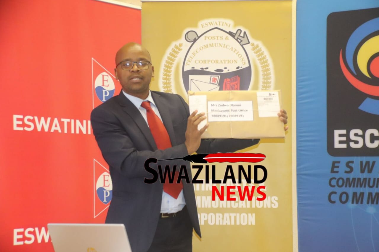 Eswatini Telecoms Corporate Affairs Manager Ncobile Magagula confirms launch of new “Domestic Small Packets known as “Phatsisa Tsine” service.