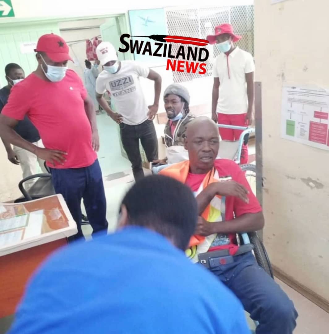 Dozens injured as Mswati police shoot civilians for supporting incarcerated pro-democracy MPs.