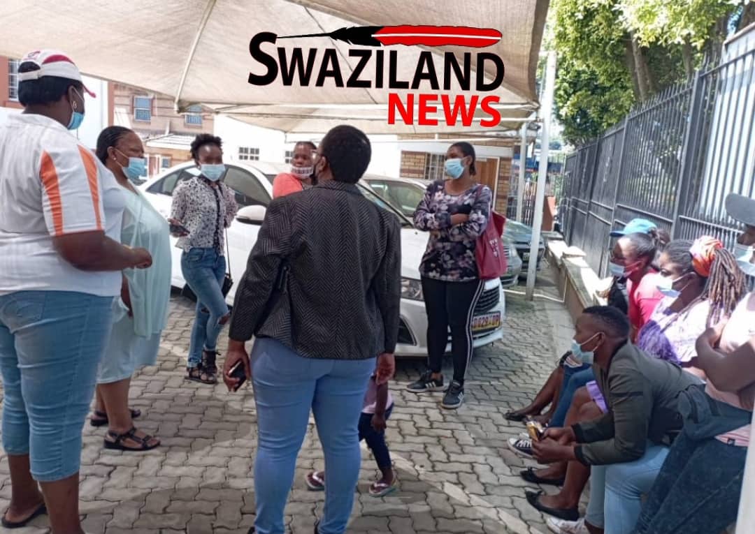  Baby mothers storm corruption infested Deputy Prime Minister's office, demand answers on delayed child maintenance monies. 