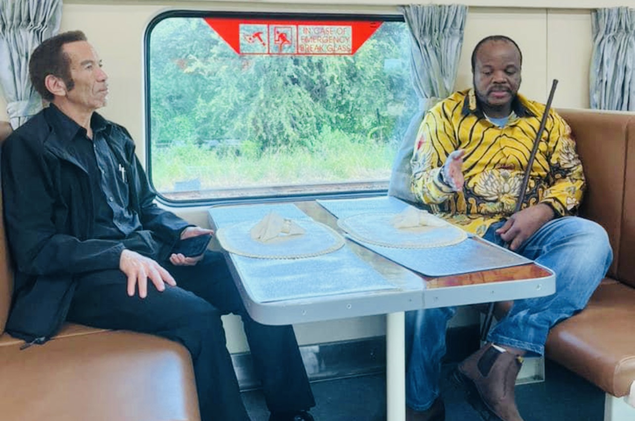 FEEL AT HOME YOUR EXCELLENCY:Eswatini King ensures safety of former President Ian Khama who is wanted for politically motivated crimes in Botswana.