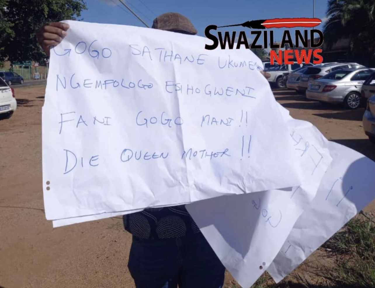  Eswatini Diaspora Convenor says protest at NetCare Hospital was meant to say Goodbye to critical eSwatini Queen.