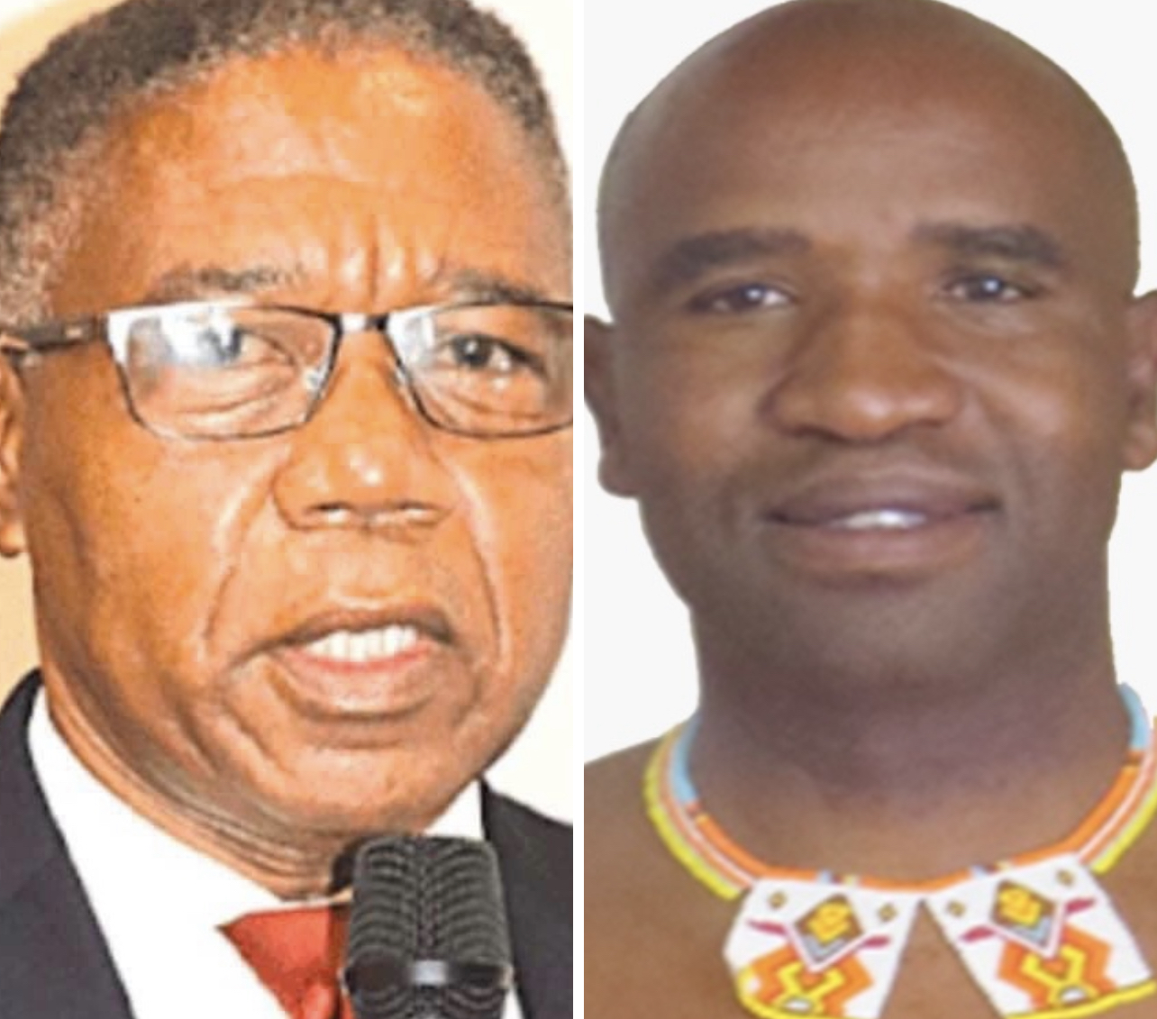 FORMER TINKHUNDLA MINISTER VS MBABANE CEO GIDEON MHLONGO AT MASEYISINI: Aspiring MP Small Joe says the people will decide through the ballot box.